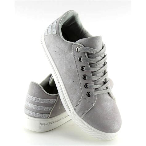 WOMEN'S LUXURY GREY SNEAKERS 